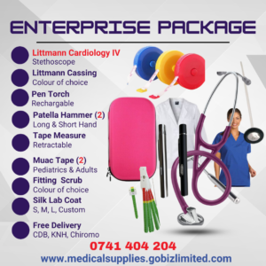 Enterprise Package With Littmann Cardiology IV, Casing, Lab Coat & Scrubs
